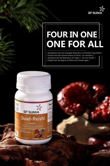 Quad Reishi capsules 