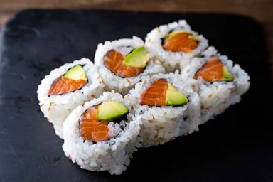 California Roll - Salmon (8pc) - Dine-in only 