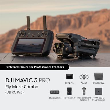 DJI MAVIC 3 PRO FLY MORE COMBO (DJI RC PRO)