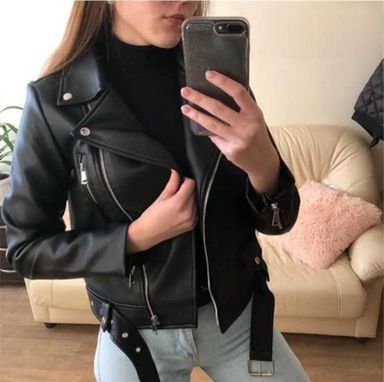 Leather jacket