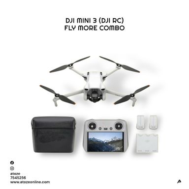 DJI MINI 3 (DJI RC) FLY MORE COMBO