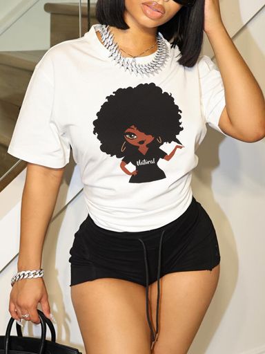 Afro Diva Graphic Tee