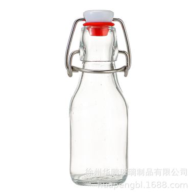 Swing top glass bottles