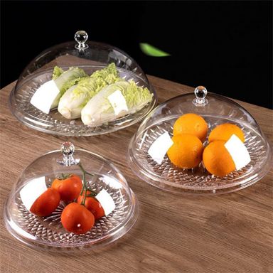 Transparent Acrylic Food Cover 