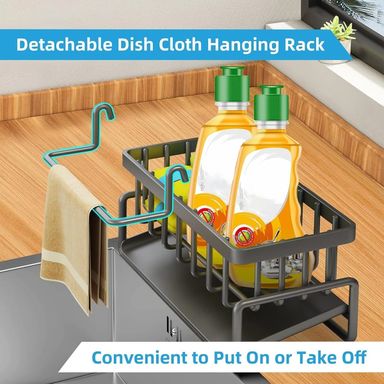 Sink Caddy with  towel holder 