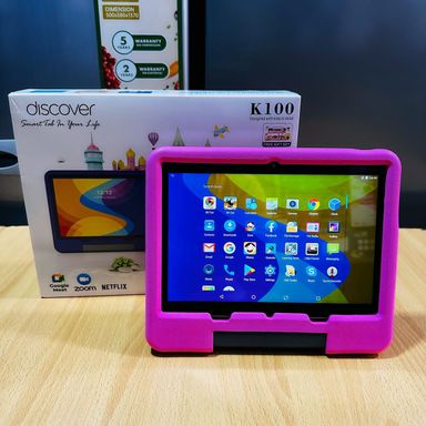 Discover K100 kids learning tablet 256GB ROM, 6GB RAM, 10 inch, 5000 mAh battery 