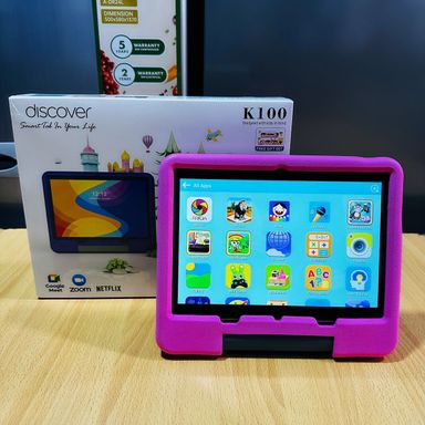 Discover K100 kids learning tablet 256GB ROM, 6GB RAM, 10 inch, 5000 mAh battery 