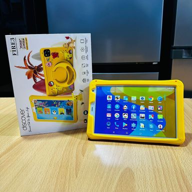 Discover Fire 3 kids learning tablet dual sim, 7 inch, 256GB ROM, 6GB RAM