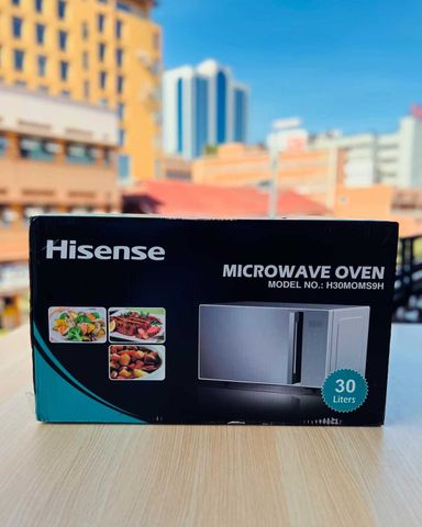 Hisense 30-litre Microwave H30MOMMI; 900-watts power, 6 auto programs, 10 power settings