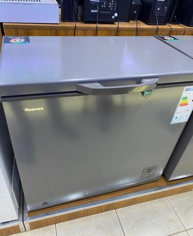 Hisense 310 Litres Chest Freezer, FC-31DT4SA; LED Lighting, Silver