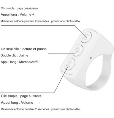 Télécommande sans fil pour téléphone 