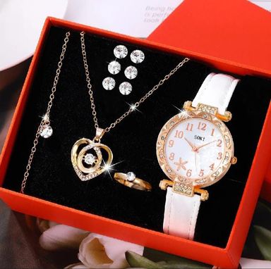 Girl women watch set 