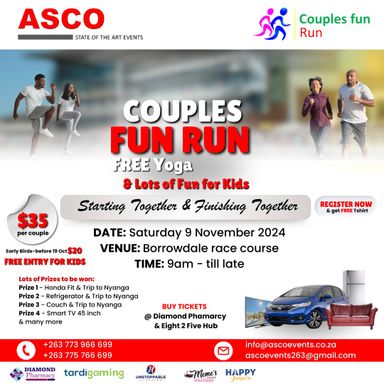 couples fun run 