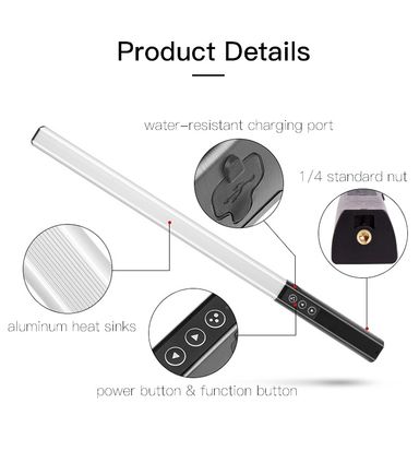 Bastão De Led RGB Luxceo Q508A