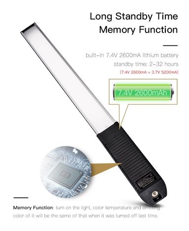 Bastão De Led RGB Luxceo Q508A
