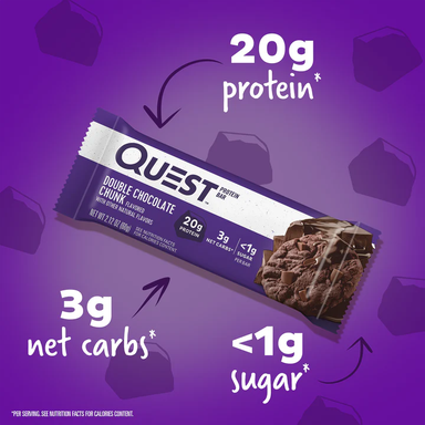 QUEST Double Chocolate Chunk Protein Bar