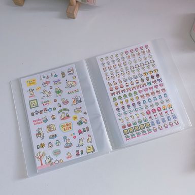 Sticker file holder