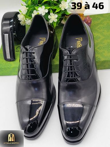 Good leather male shoes 