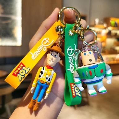 Buzz Eclaire & Woody Keychain