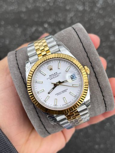 2024 SWISS TWO TONE WHITE DIAL DATEJUST