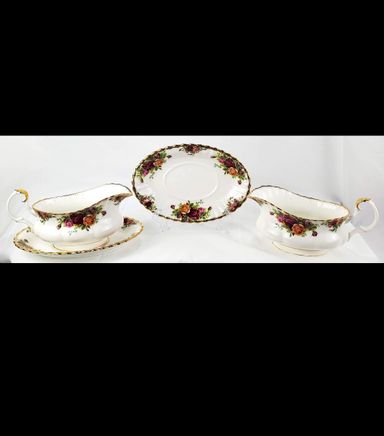 Vintage Royal Albert Old Country Roses Dish Set - 151 Pieces