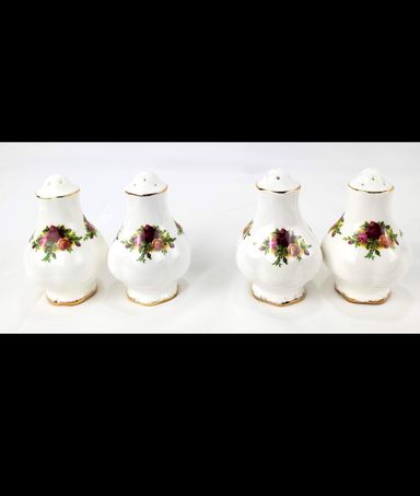 Vintage Royal Albert Old Country Roses Dish Set - 151 Pieces