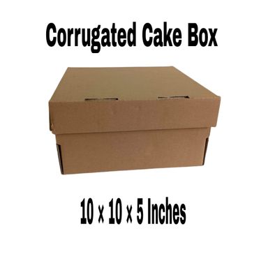 Corrugated Cake Box