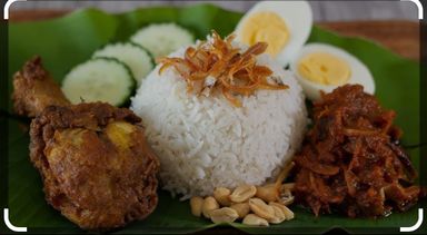 Nasi lemak Mr Cactus