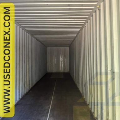 New, One-Trip shipping container