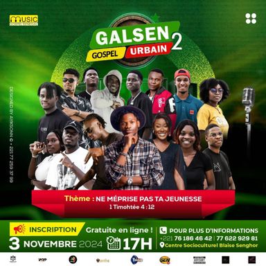 INSCRIPTION GALSEN GOSPEL URBAIN