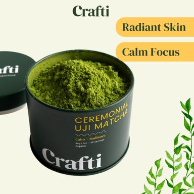 Crafti Uji Matcha Powder - Ceremonial (30g)