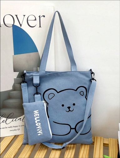 Canvas School Tote 