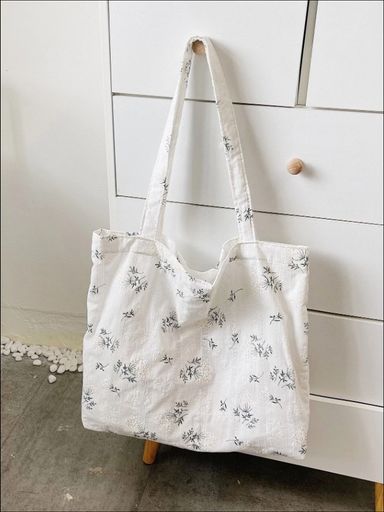 Floral Shopper Tote