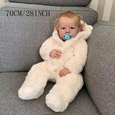 70cm/28in Reborn Baby Boy Doll 