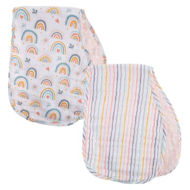 Stephen Joseph Muslin Burp Cloth Set of 2