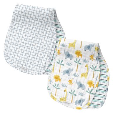 Stephen Joseph Muslin Burp Cloth Set of 2