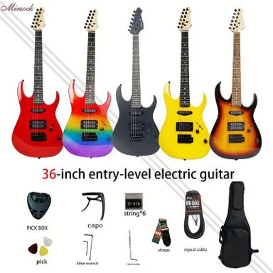 Electric guitar with extras