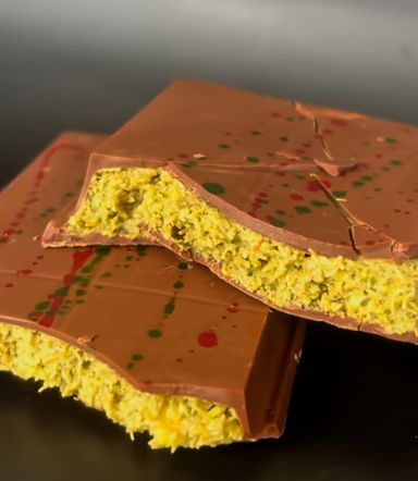 Kunafa Fingers Pistachios Chocolate Bars