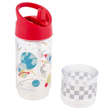 Stephen Joseph Flip Top Bottle with Snack Container