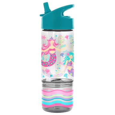 Stephen Joseph Flip Top Bottle with Snack Container