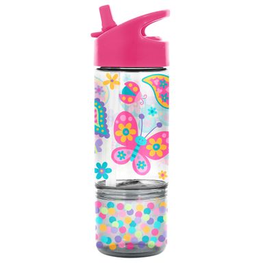 Stephen Joseph Flip Top Bottle with Snack Container