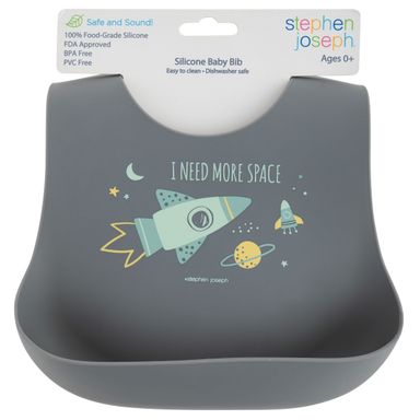 Stephen Joseph Silicone Bib