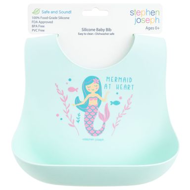 Stephen Joseph Silicone Bib