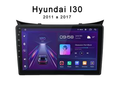 Rádio 9" android 2/32GB Hyundai I30 de 20011-17 WIFI GPS Carplay