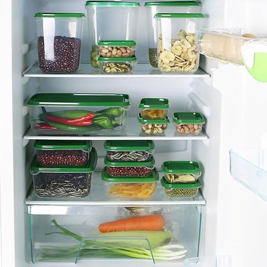 17Pcs Food Storage Boxes with Lids 