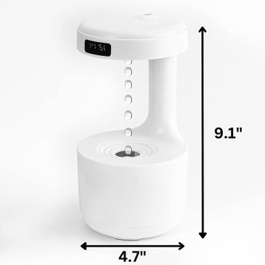 Anti-gravity humidifier 