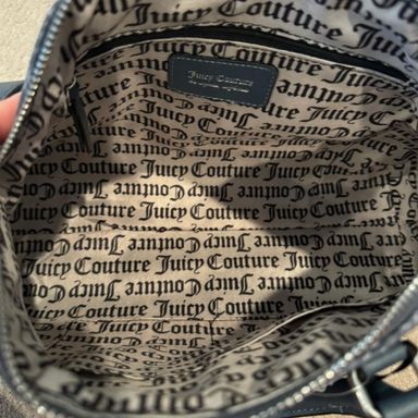 Juicy Couture new East side, West side , color is denim, faux leather bag, satchel