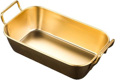 Gold Mini Dessert Tray 17cm CODE: K111