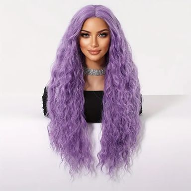 71cm curly wave wig