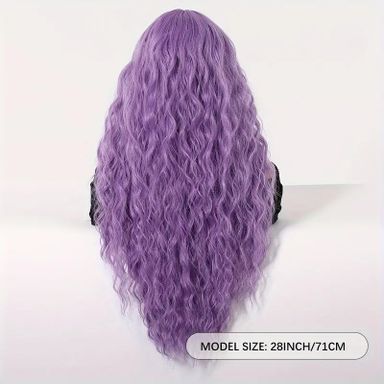 71cm curly wave wig